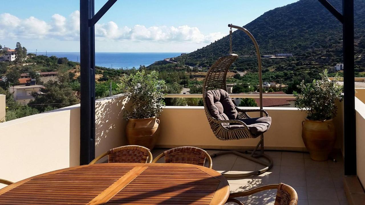 Sea Flower Villa Bali Crete Vlikhadha ภายนอก รูปภาพ