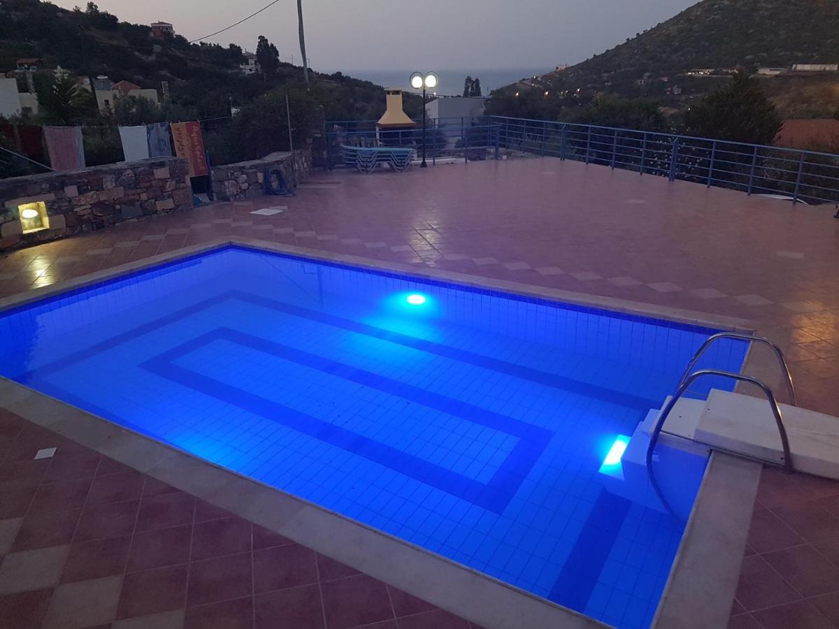 Sea Flower Villa Bali Crete Vlikhadha ภายนอก รูปภาพ
